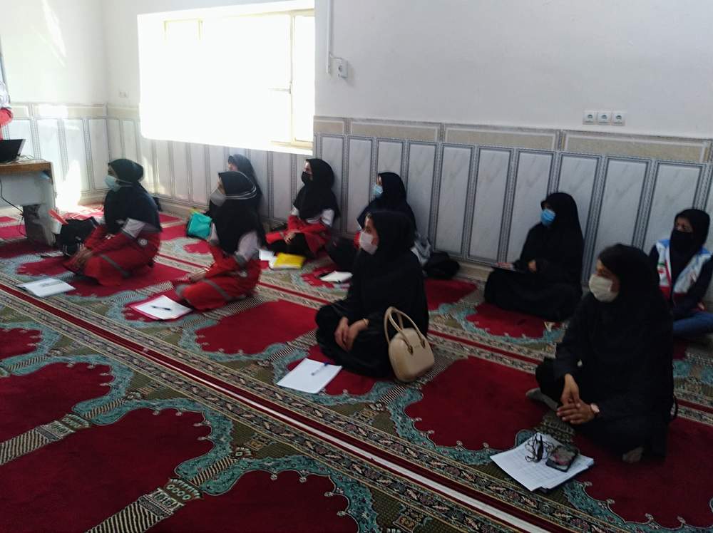 برگزاری دوره ی آموزش تخصصی اسکان اضطراری در دشت آزادگان